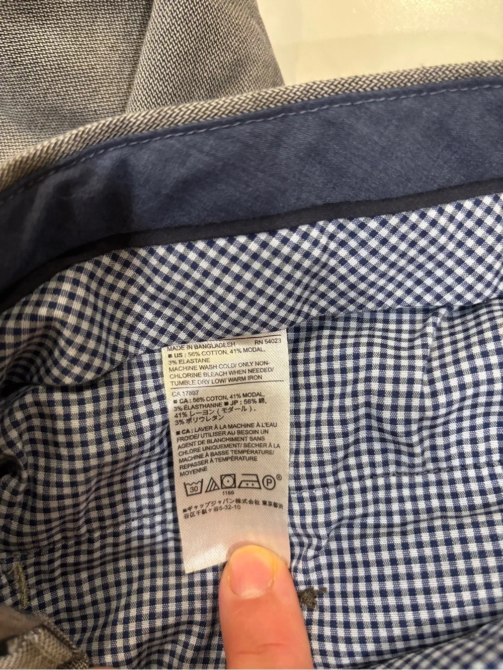 Banana Republic Heathered Gray Men's Dress Pants Sz 36x32 Career Business Dress